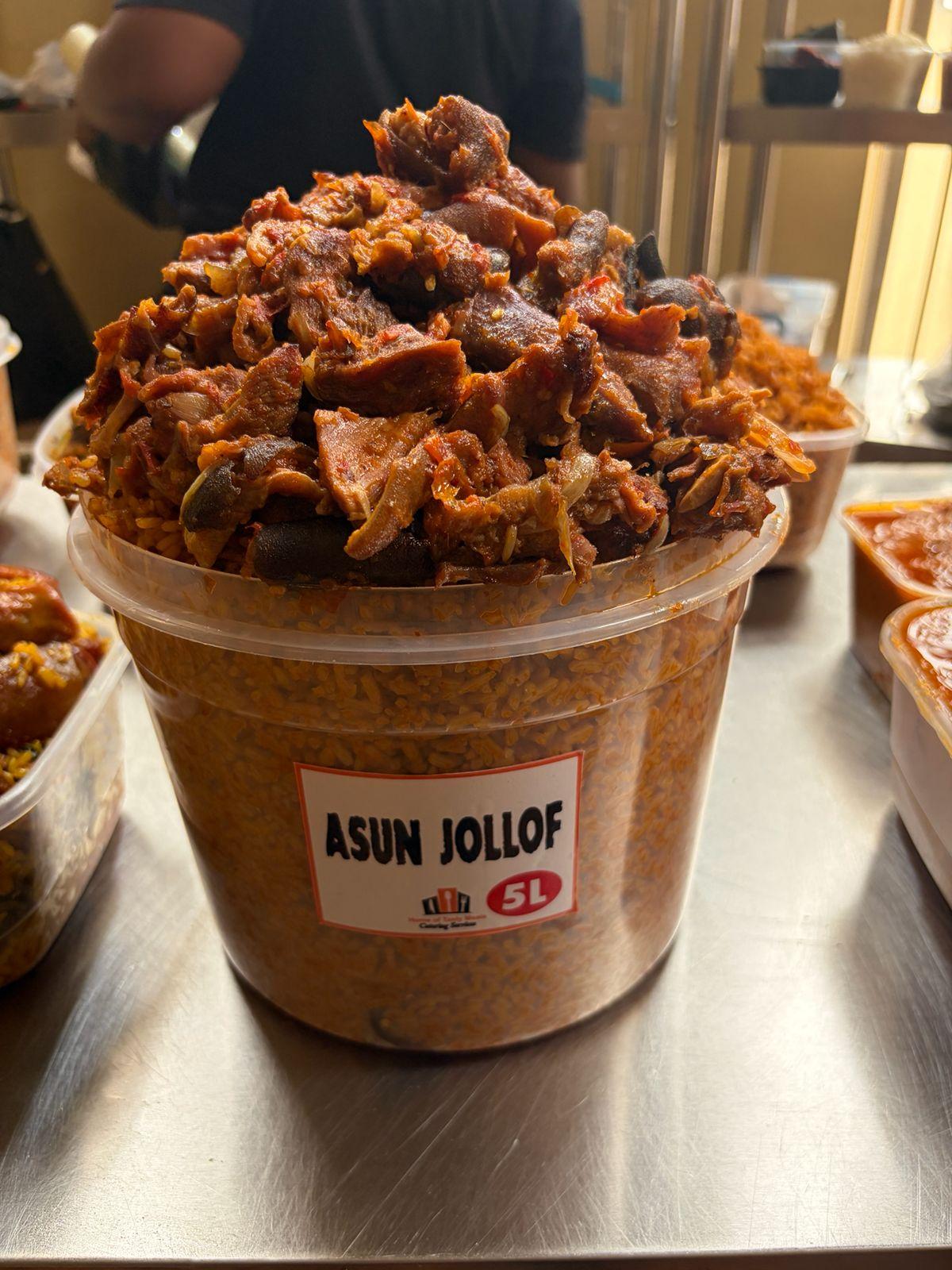 Asun Jollof Special - Authentic African Dish by Home of Tasty Meals