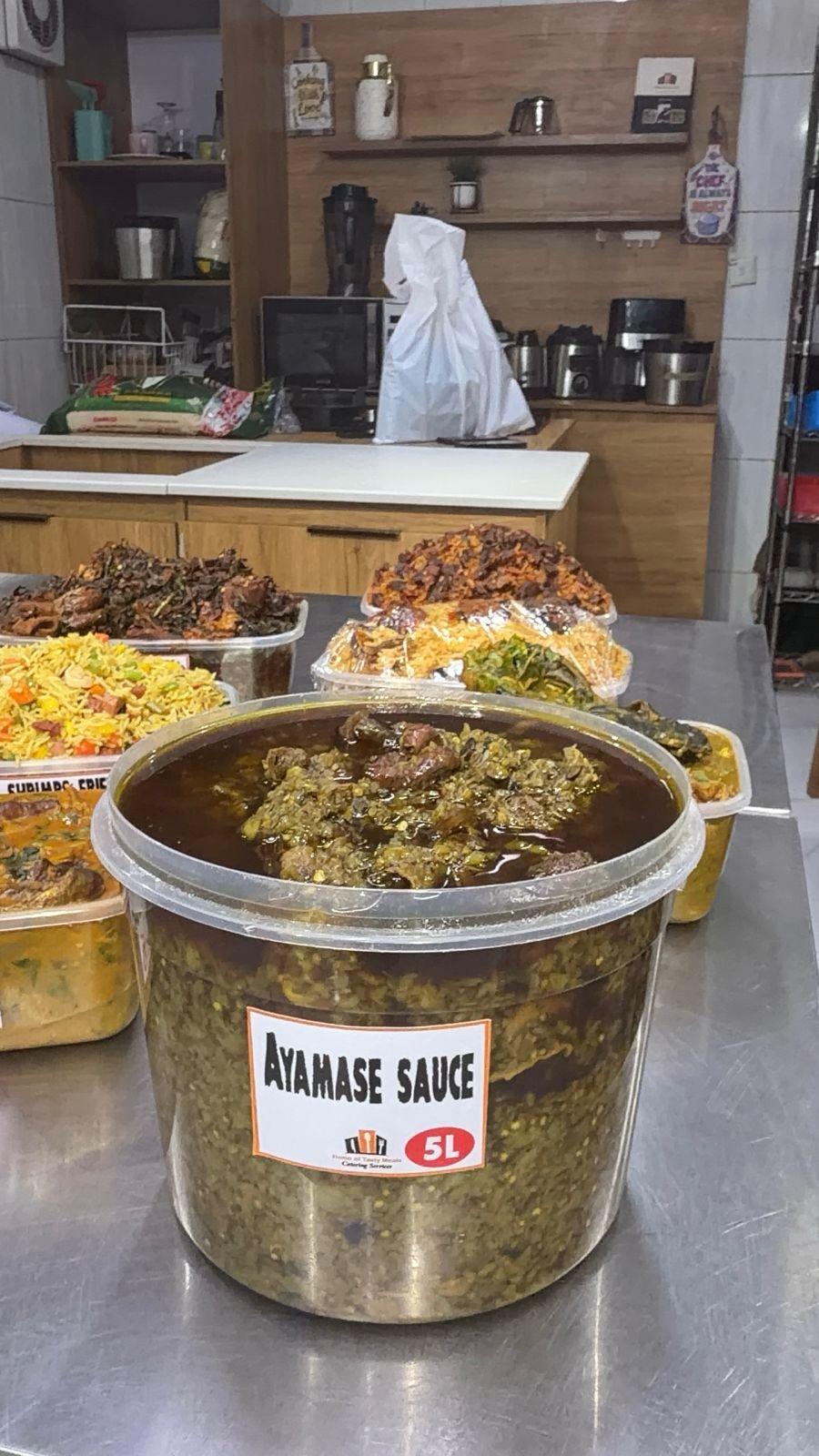 Ayamase Sauce Bowl - Authentic African Dish by Home of Tasty Meals